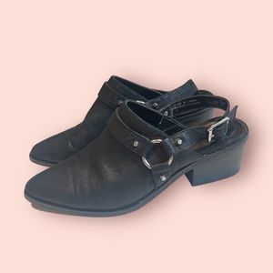 Urban Outfitters Western Backless Boots/Heels Size 9